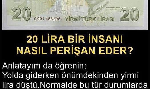 20 Lira İnsanı Nasıl Perişan Ediyor
